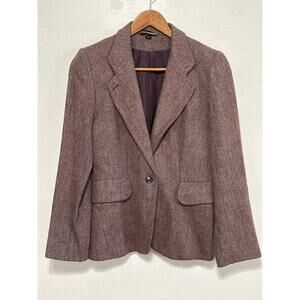 90s PBD International Wool Blazer 9/10 Made in Romania Lavender Preppy Academia